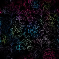 Seamless texture with flowers N93