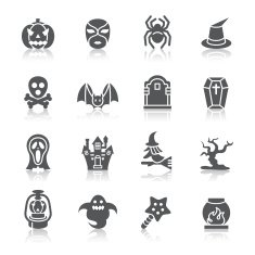 Halloween Element Icons N6