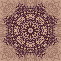 Flower Mandala Abstract background N5