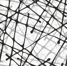 Vector seamless pattern Modern stylish 3d texture of mesh N2