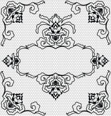 lace frame N21