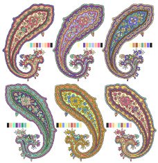 pattern of paisley N12