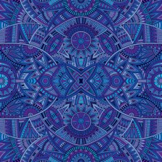 Abstract vector tribal ethnic pattern N5