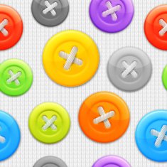 Clothing buttons pattern N2