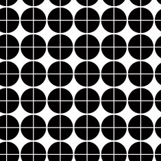 Seamless geometric tiles