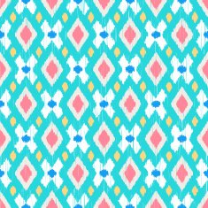 Ikat seamless pattern N5
