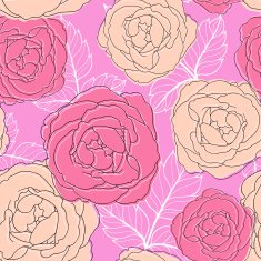 Roses Seamless PAttern N14