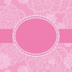 vector romantic lace frame