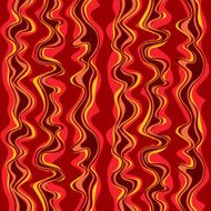 Fused Metal Vertical Pattern