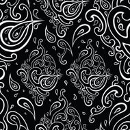 Seamless Paisley background N26