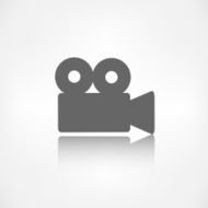 Video camera web icon Cinema symbol N4
