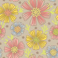 floral seamless pattern N321