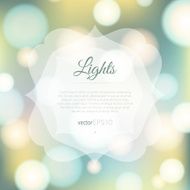 Magical background with colorful bokeh