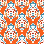 Damask seamlessvector abstract design