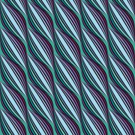 Striped Wavy Seamless Pattern