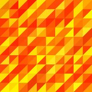 Orange geometric pattern