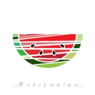 Vector of fruit watermelon icon N2