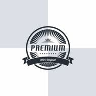 premium product label sticker N13