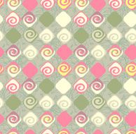 Geometric abstract seamless pattern motif background Colorful s N7