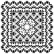 Abstract seamless floral background N23