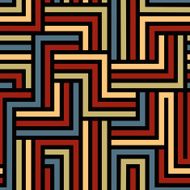 Colorful maze seamless pattern N2