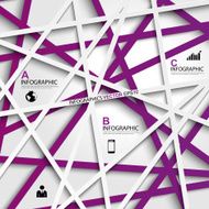 abstract 3d paper infographics N5