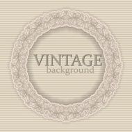 Vector vintage border frame N7