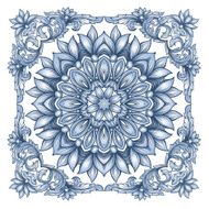 Vector vintage border frame N15