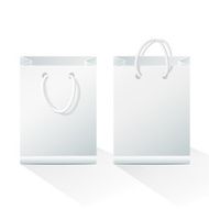 blank shopping paper bags N2
