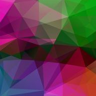 abstract pink polygonal background N2