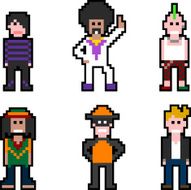 pixel art characters 1