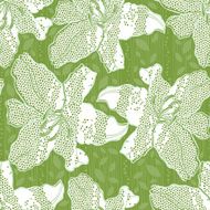 Abstract floral seamless background with white lilies