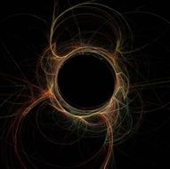 Digital Fractal on Black N2257