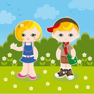 Cute summer kids N2
