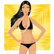 Beauty in bikini