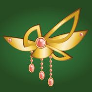 Golden Pendant