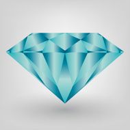 Vector Blue diamond