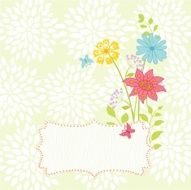 floral frame N59
