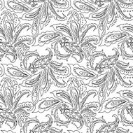 Paisley seamless pattern N52