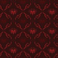 Damask seamless wallpaper N8