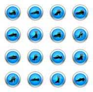 Blue Icons - Shoes
