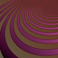 Spiral perspective vector colorful - Optical art N3
