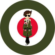 Mod Boy in Sunglasses N2