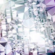 Stylish Geometric Futuristic Glitch Art Retro Polygon Abstract Vector Background N2