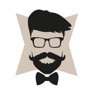 Fashion silhouette hipster style vector illustration N22