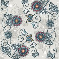 Floral Pattern N404