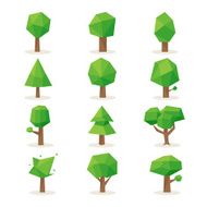 Polygonal trees