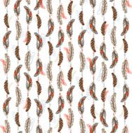 Feather seamless pattern N3