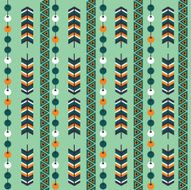 indian etchic seamless geometric pattern