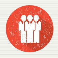 Teamwork symbol vector